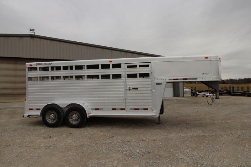 2000 Cherokee 6'7 x 16' Livestock Trailer 2000 Cherokee 6'7 x 16' Livestock Trailer