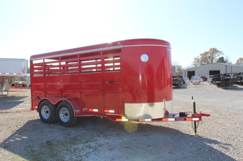 2021 Delco Trailers Bumper Pull Livestock Livestock Trailer Near Me