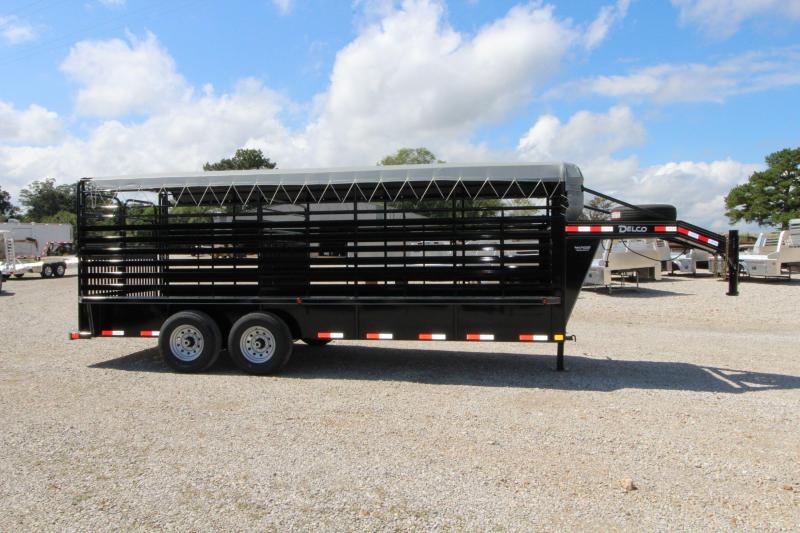 2022 Delco Trailers B820R72BK Livestock Trailer 2022 Delco Trailers B820R72BK Livestock Trailer