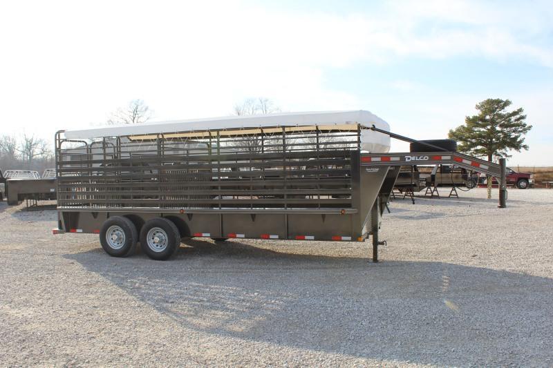2021 Delco Trailers Bar Top Livestock Livestock Trailer 2021 Delco Trailers Bar Top Livestock Livestock Trailer