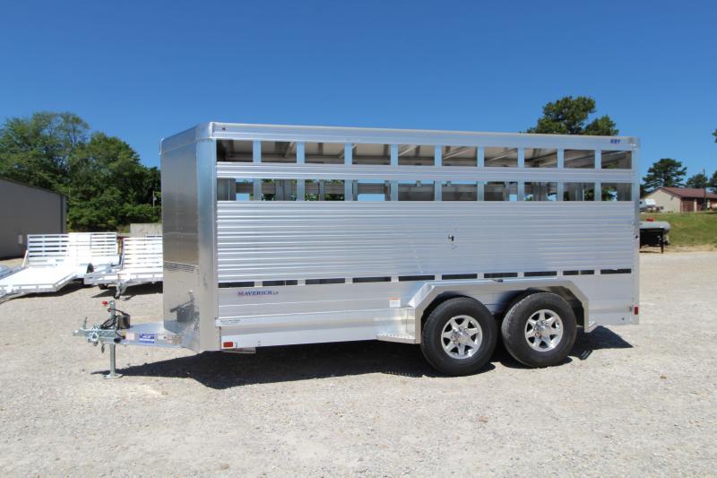 2023 EBY Maverick LS 16' Stock / Stock Combo Trailer 2023 EBY Maverick LS 16' Stock / Stock Combo Trailer