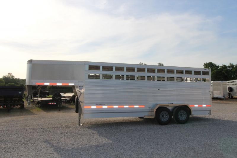 2022 EBY 6'11 x 20' Maverick LS Stock / Stock Combo Trailer 2022 EBY 6'11 x 20' Maverick LS Stock / Stock Combo Trailer