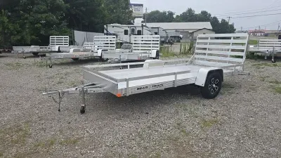 2026 Bear Track 80" Wide HD Utility Trailer (BTU80168F) W/Side Rail Kit