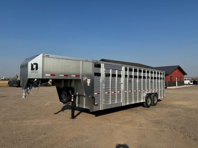 2025 DURALITE 90X25 GOOSENECK LIVESTOCK TRAILER