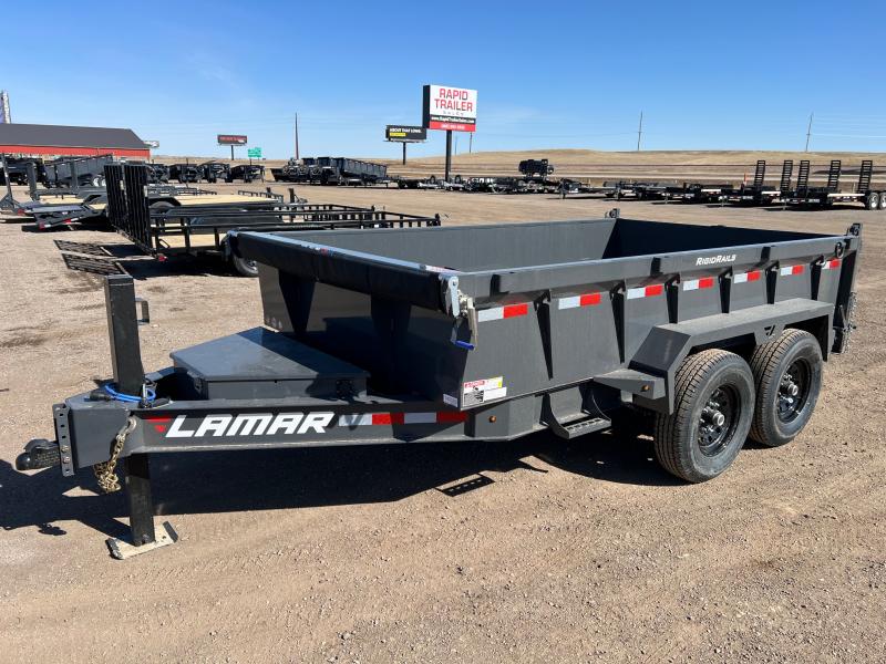 2025 LAMAR 83X12 14K DUMP TRAILER 