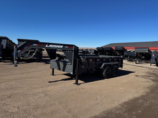 2025 LAMAR 83X14 14K GOOSENECK TELESCOPIC DUMP TRAILER