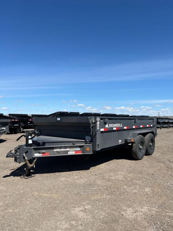 2022 IRON BULL 5X10 7K Dump Trailer Rapid Trailer Sales Cargo