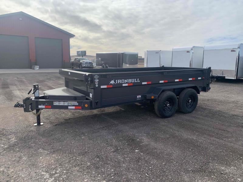2022 IRON BULL 83X14 TA70 DUMP TRAILER Rapid Trailer Sales Cargo