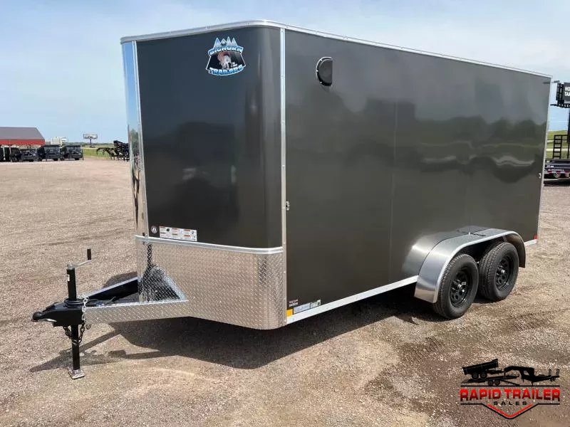 2026 BIGHORN 7X14 7K CARGO / ENCLOSED TRAILER