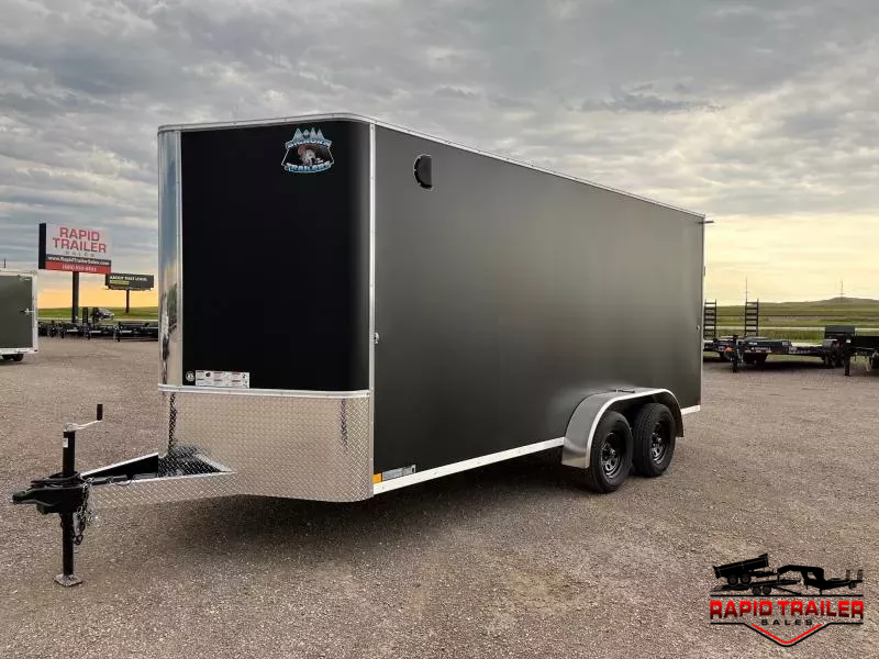 2026 BIGHORN 7X16 7K CARGO / ENCLOSED TRAILER