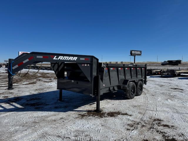 2025 LAMAR 83X14 14K GOOSENECK DUMP TRAILER