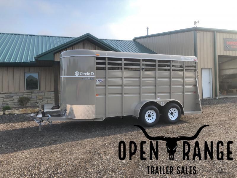 2021 Circle D 6X16 Livestock Trailer 2021 Circle D 6X16 Livestock Trailer
