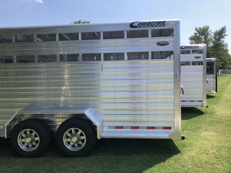 2020 Cimarron Trailers Lonestar 24' Livestock Trailer