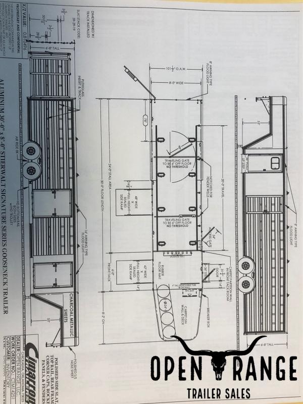 2022 Cimarron Trailers Stierwalt Livestock Trailer 2022 Cimarron Trailers Stierwalt Livestock Trailer