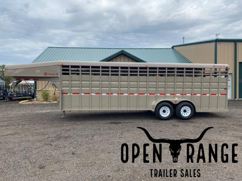 2023 Circle D 6824GNST Stock / Stock Combo Trailer 2023 Circle D 6824GNST Stock / Stock Combo Trailer