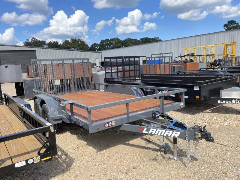2026 Lamar Trailers 83" X 14' GVWR 7K COMMERCIAL Utility Trailer