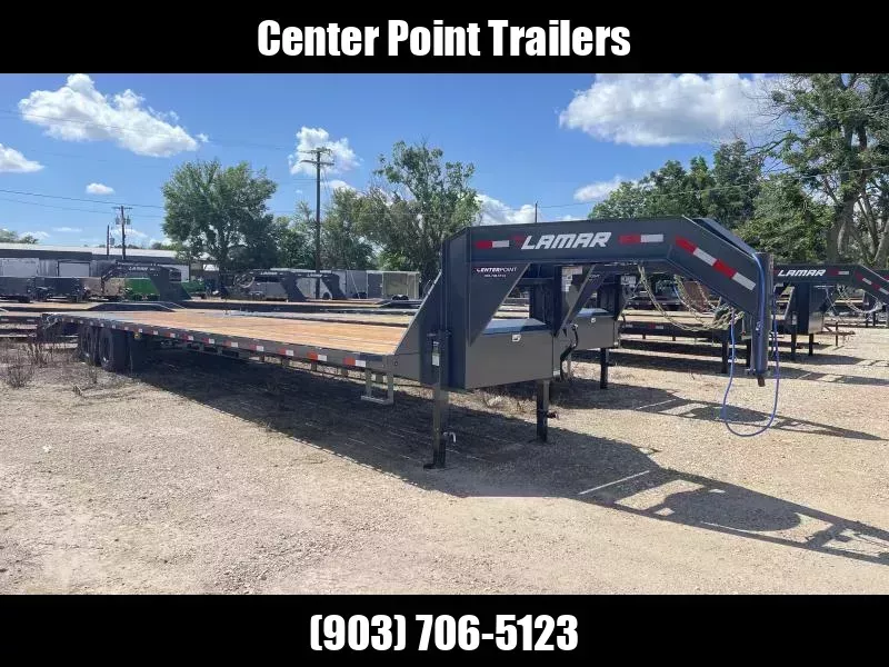 2026 Lamar Trailers 102" X 40' GVWR 25K GOOSENECK Flatbed Trailer