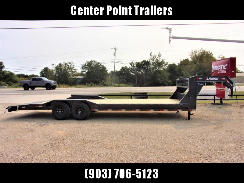 2021 LAMAR 102" X 26' HD GOOSENECK LOWBOY / CAR HAULER GVWR 14K 2021 LAMAR 102" X 26' HD GOOSENECK LOWBOY / CAR HAULER GVWR 14K
