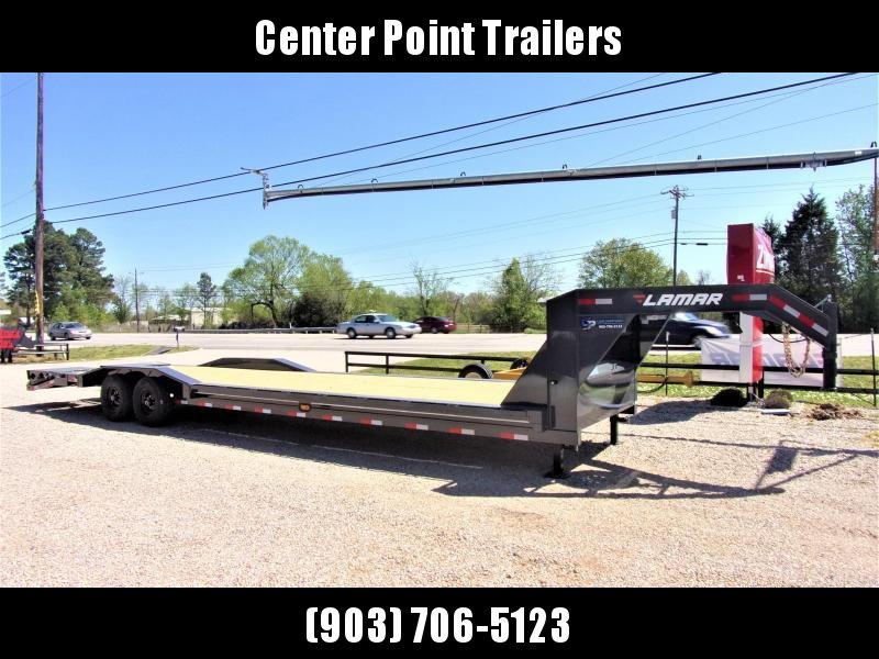 2022 LAMAR 102" X 32' HD GOOSENECK LOWBOY / CAR HAULER GVWR 14K 2022 LAMAR 102" X 32' HD GOOSENECK LOWBOY / CAR HAULER GVWR 14K
