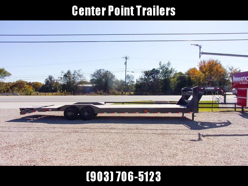 2022 LAMAR 102" X 32' HD GOOSENECK LOWBOY / CAR HAULER GVWR 14K 2022 LAMAR 102" X 32' HD GOOSENECK LOWBOY / CAR HAULER GVWR 14K