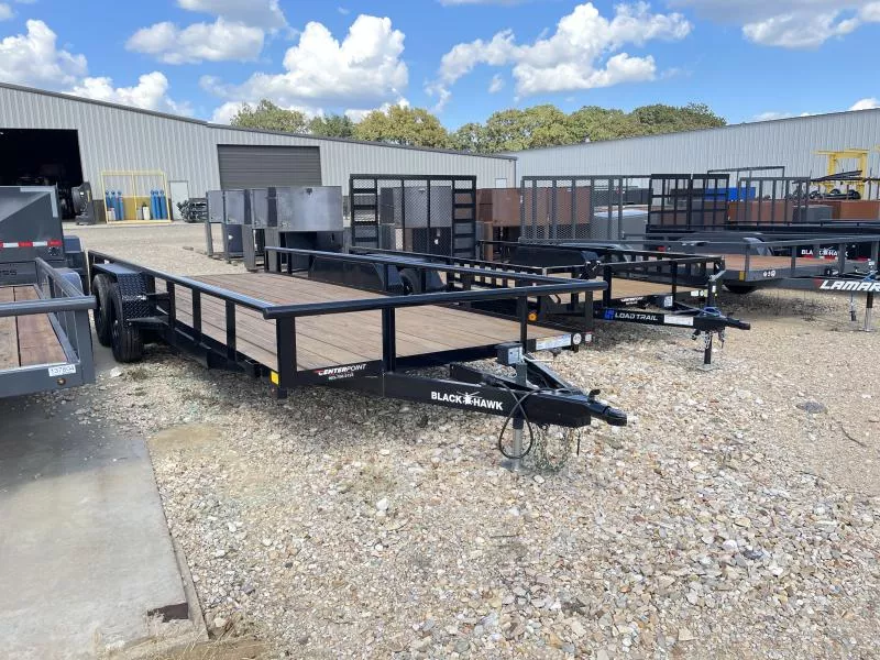 2025 BlackHawk Trailers 83" X 20' GVWR 7K Utility Trailer
