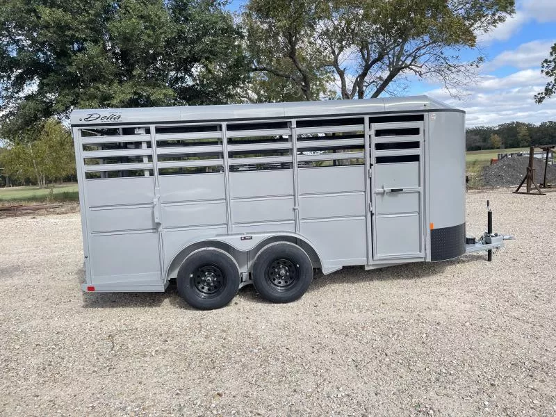 2026 Delta Trailers 6' X 16' GVWR 7K Stock / Stock Combo Trailer