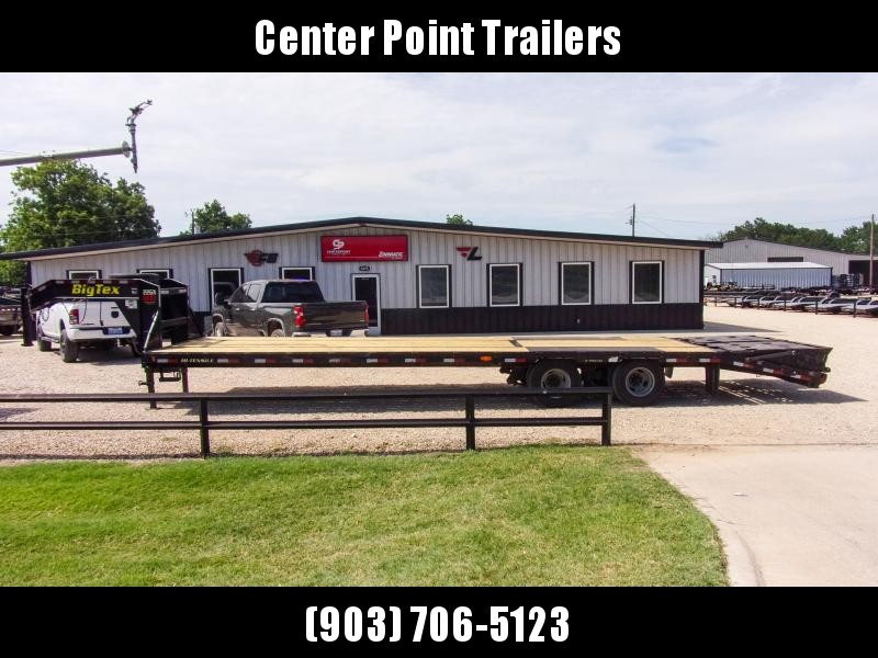 2018 Big Tex 22GN-28+5 Low Pro Flatbed Deck Over Trailer GVWR 23900 2018 Big Tex 22GN-28+5 Low Pro Flatbed Deck Over Trailer GVWR 23900
