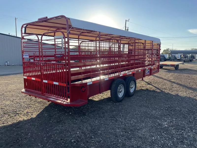 new Stock / Stock Combo Trailers Gooseneck  for sale, in Reno, TX Thumbnail 4