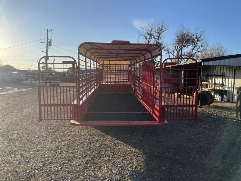 new Stock / Stock Combo Trailers Gooseneck  for sale, in Reno, TX Thumbnail 8