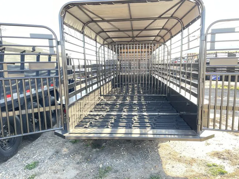 new Stock / Stock Combo Trailers Gooseneck  for sale, in Reno, TX Thumbnail 7