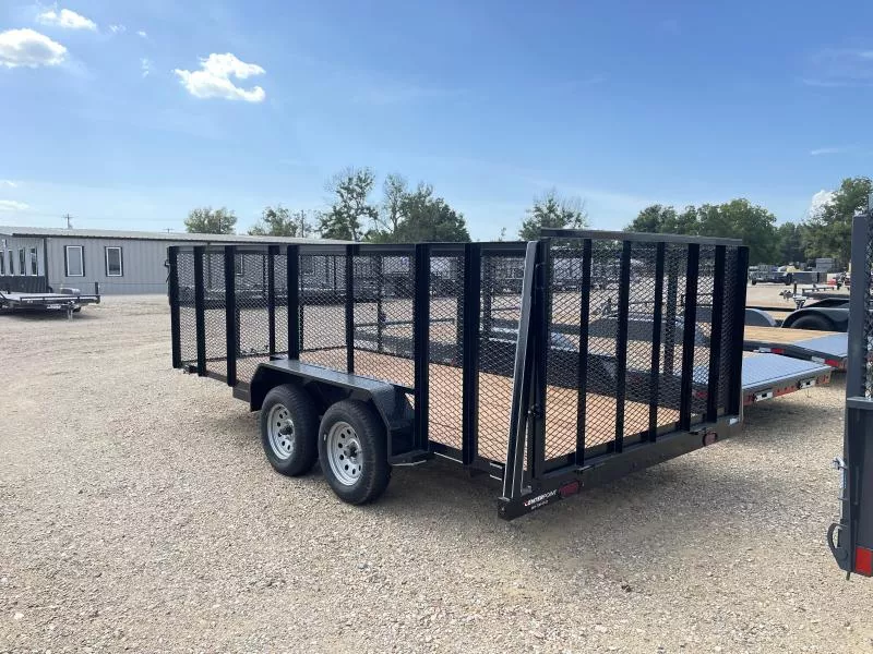 2025 Hefty Trailers 83" X 16' GVWR 7K LANDSCAPE Utility Trailer