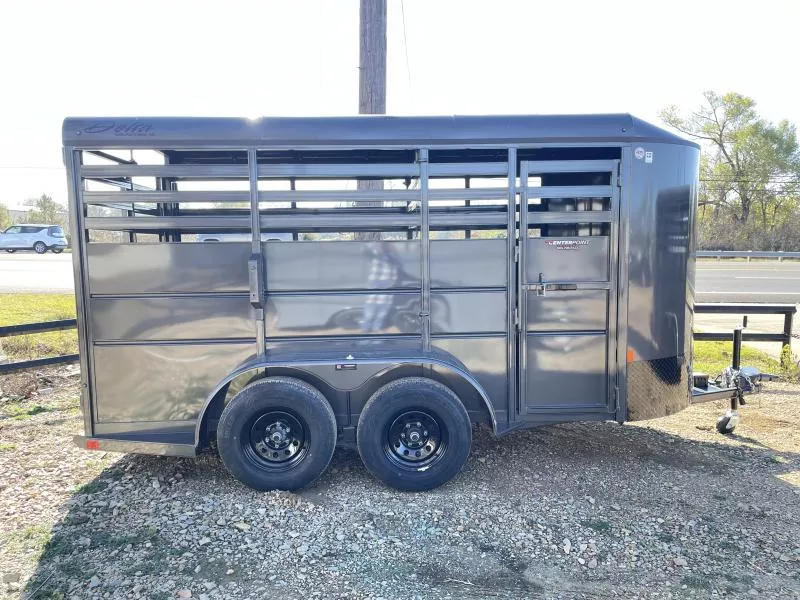 2026 Delta Trailers 6' X 14' GVWR 7K Stock / Stock Combo Trailer
