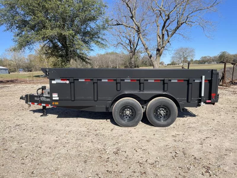 2025 BlackHawk Trailers 83" X 14' GVWR 14K Dump Trailer
