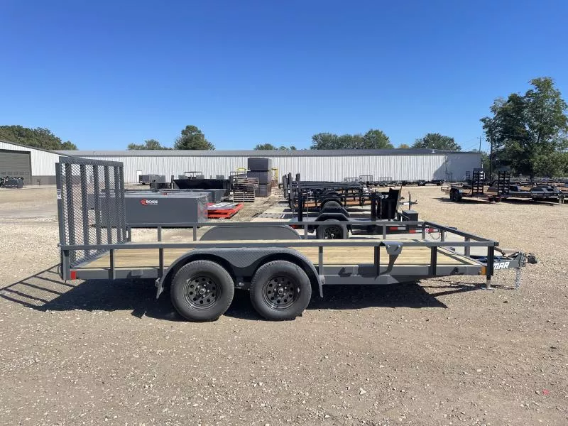 2026 Lamar Trailers 83" X 16' GVWR 7K COMMERCIAL Utility Trailer