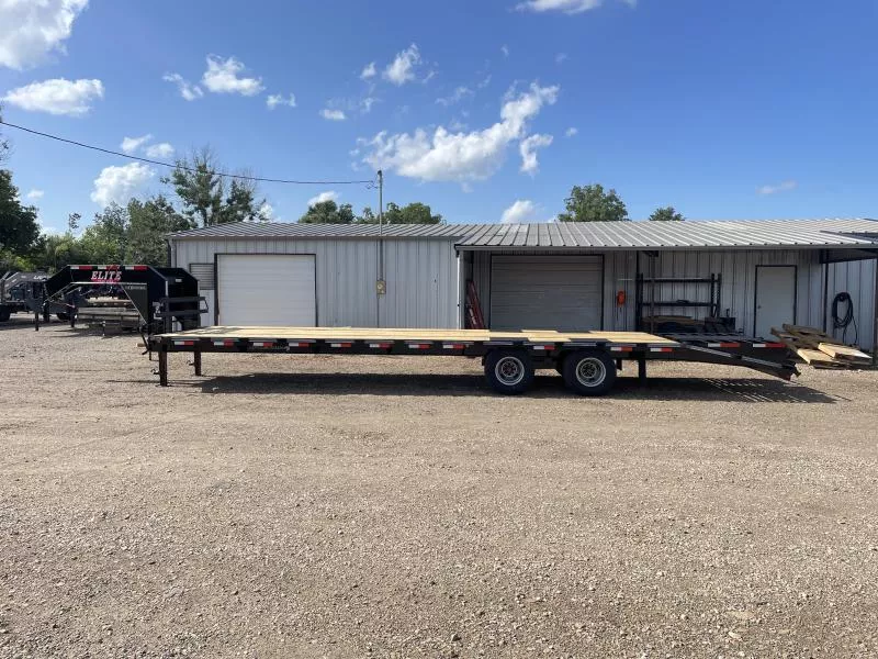2025 Elite Trailers 102" X 32' GVWR 22500 Flatbed Trailer