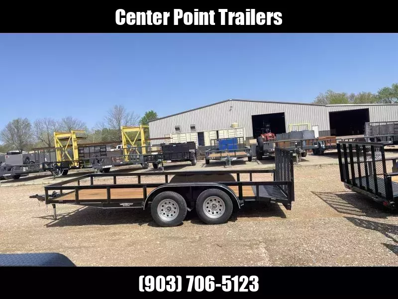 2025 Hefty Trailers 77" X 16' GVWR 7K Utility Trailer