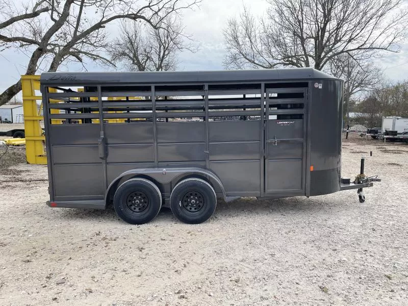 2026 Delta Trailers 6' X 16' GVWR 7K Stock / Stock Combo Trailer