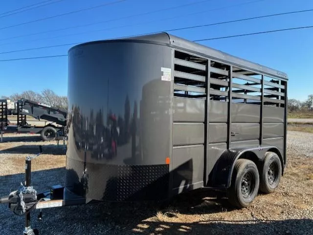 2026 Delta Trailers 6'X14' GVWR 7K Stock / Stock Combo Trailer