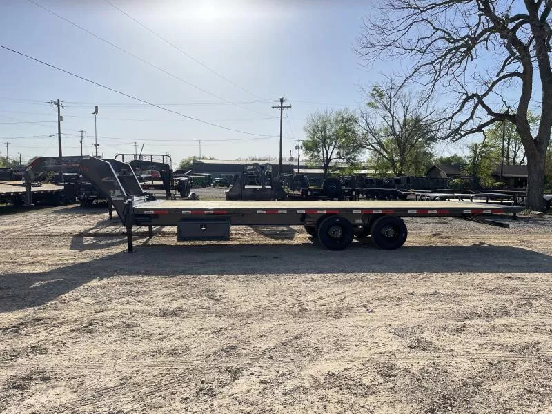 2025 Horizon Trailers 102" X 28' GVWR GVWR 22K TILT Flatbed Trailer