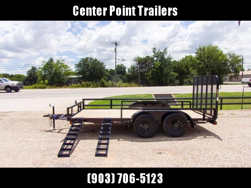 2022 LOAD TRAIL 77" X 14' TANDEM AXLE UTILITY WITH SIDE RAIL RAMPS GVWR 7K 2022 LOAD TRAIL 77" X 14' TANDEM AXLE UTILITY WITH SIDE RAIL RAMPS GVWR 7K