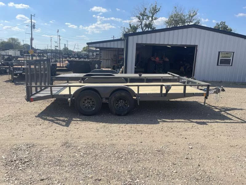 2026 Lamar Trailers 83" X 16' GVWR 7K COMMERCIAL Utility Trailer