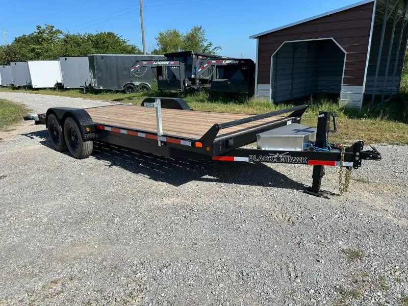 2026 BlackHawk Trailers 83"X20' GVWR 16K Equipment Trailer