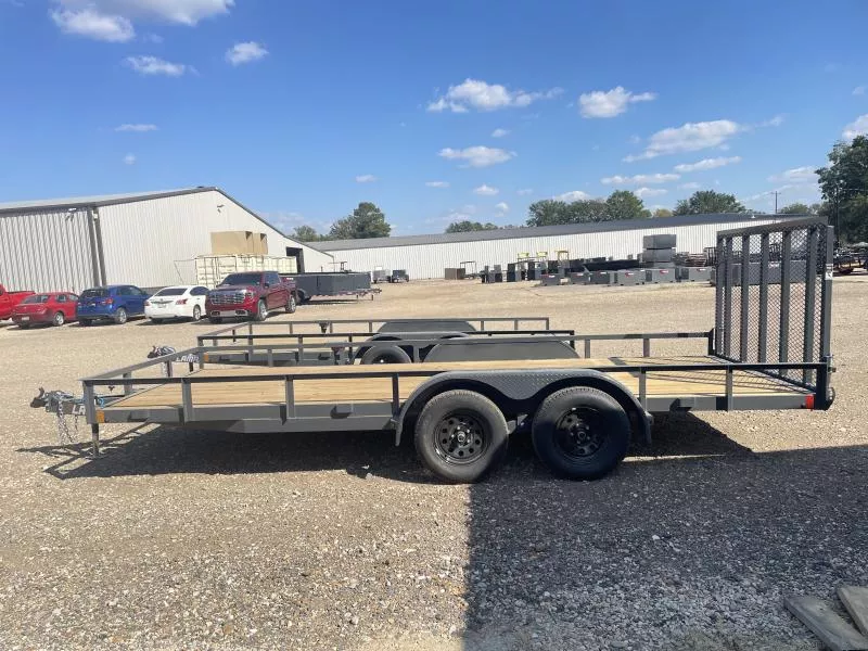2026 Lamar Trailers 83" X 18' GVWR 7K COMMERCIAL Utility Trailer