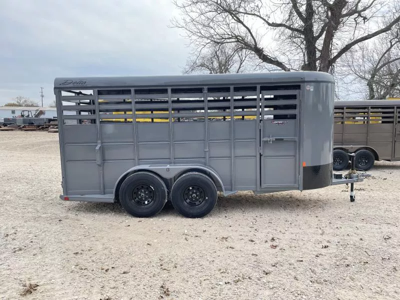 2026 Delta Trailers 6' X 16' GVWR 7K Stock / Stock Combo Trailer