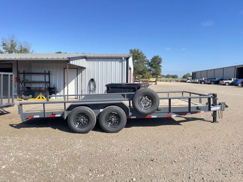 2026 Lamar Trailers 83" X 18' GVWR 14K COMMERCIAL Utility Trailer