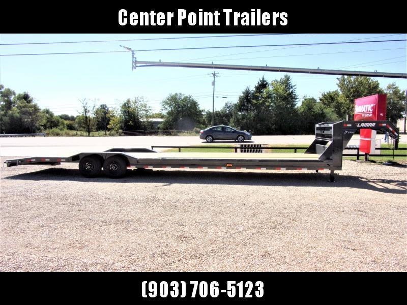 2021 LAMAR 102" X 36' HD GOOSENECK LOWBOY / CAR HAULER GVWR 14K 2021 LAMAR 102" X 36' HD GOOSENECK LOWBOY / CAR HAULER GVWR 14K
