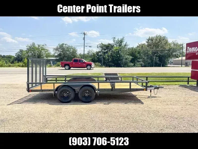 2026 Lamar Trailers 83" X 16' GVWR 7K COMMERCIAL Utility Trailer