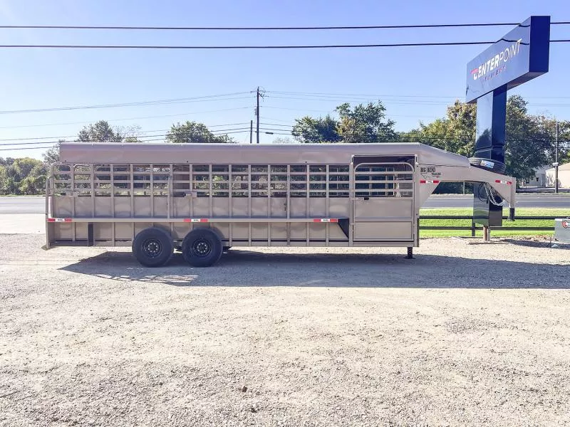 2026 Big Bend 6.8' X 24' GVWR 16K METAL TOP GN Stock / Stock Combo Trailer