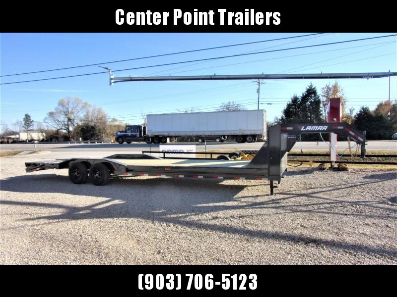 2021 LAMAR 102" X 30' HD GOOSENECK LOWBOY / CAR HAULER GVWR 14K 2021 LAMAR 102" X 30' HD GOOSENECK LOWBOY / CAR HAULER GVWR 14K