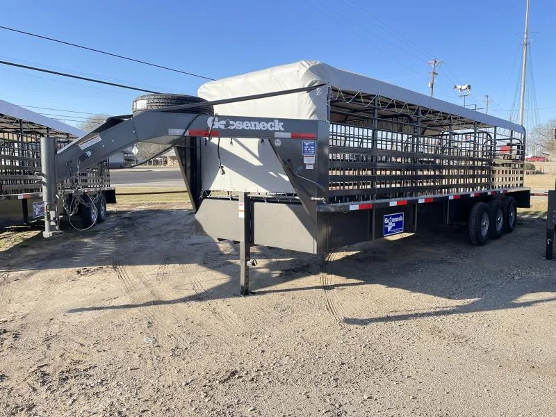 new Stock / Stock Combo Trailers Gooseneck  for sale, in Reno, TX Thumbnail 3